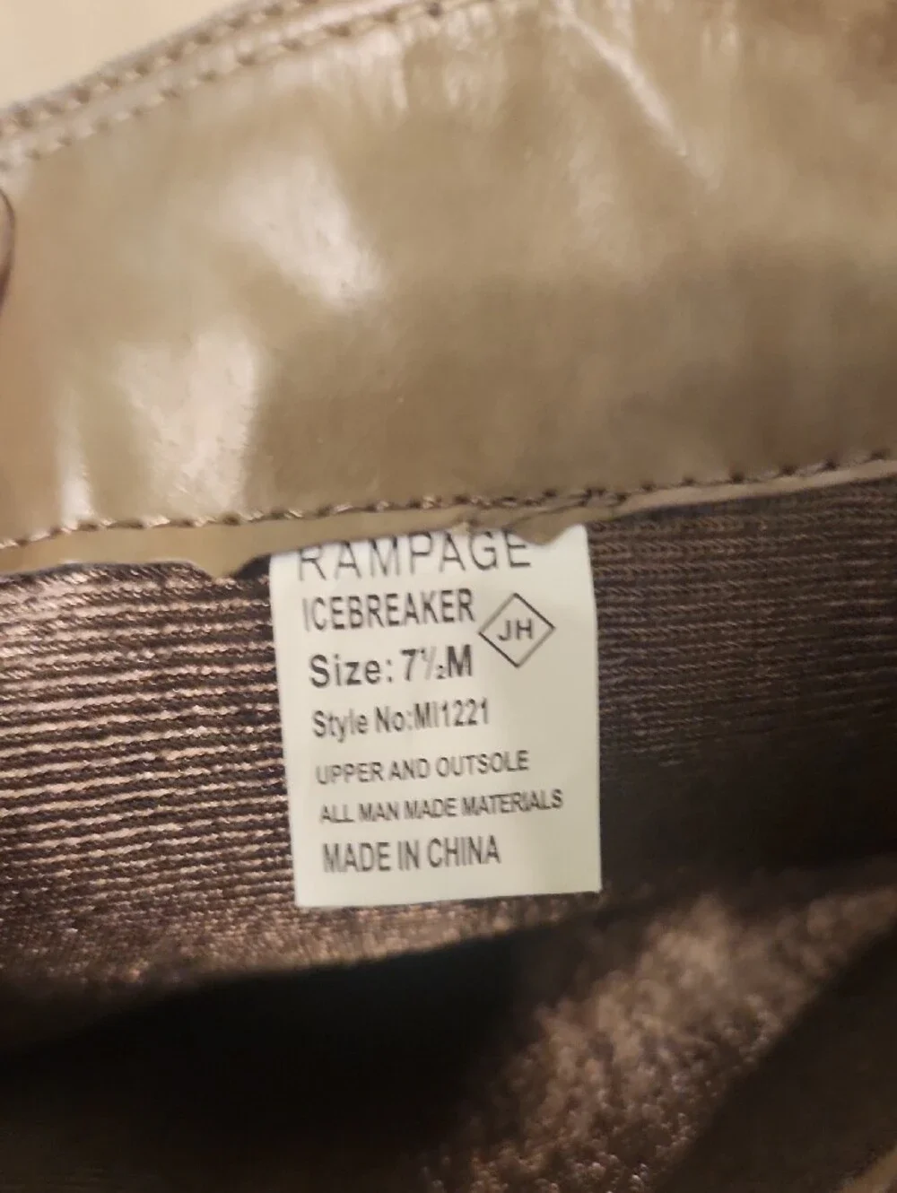 Rampage Taupe Over-the-Knee Slouch Boots